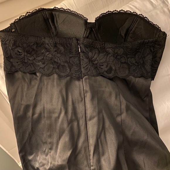 Strapless Lace Slip Lingerie Dress - Picture 2 of 4